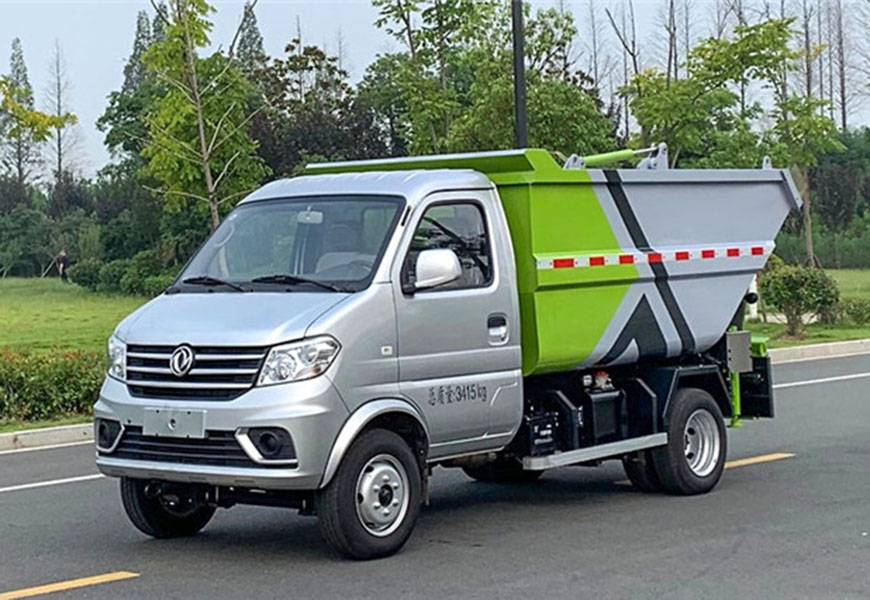 東風(fēng)小康3方后裝高位掛桶無(wú)泄漏垃圾車